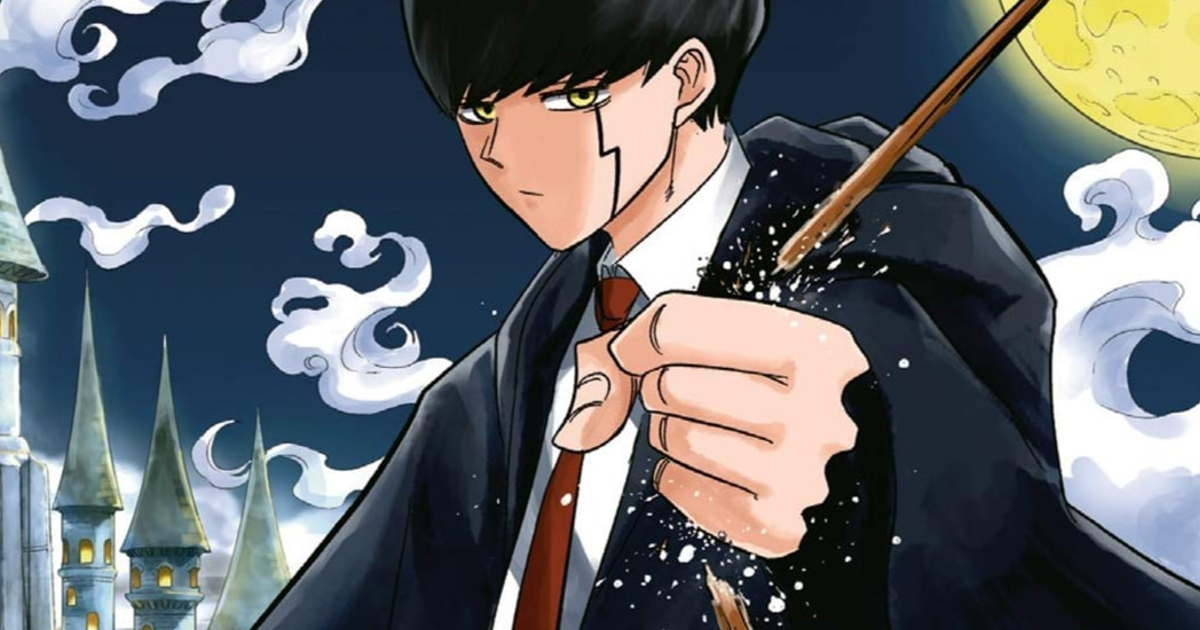 mash spezza una bacchetta nella cover regular del manga - nerdface