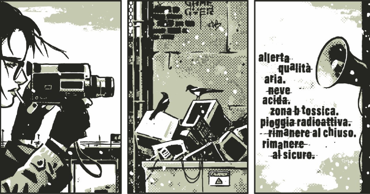 Una vignetta del fumetto the seeds - nerdface