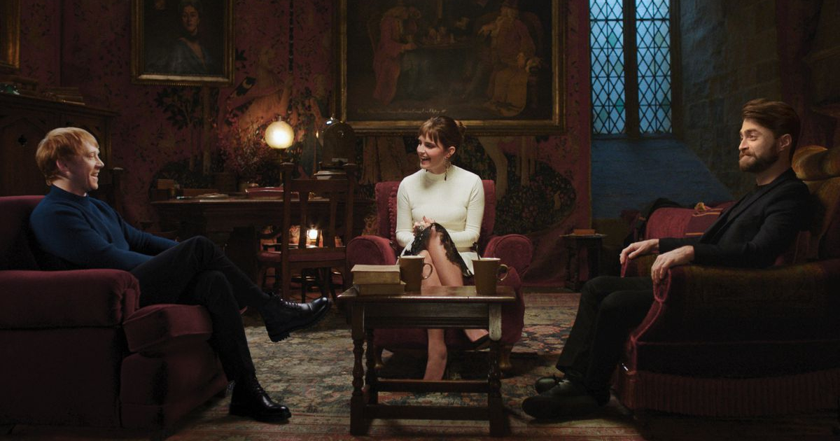 Rupert Grint, Emma Watson e Daniel Radcliff riuniti per Harry Potter 20th Anniversary: Return to Hogwarts - nerdface