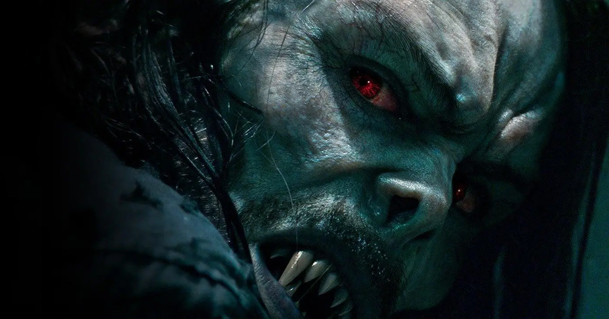 Morbius nella forma vampiresca - nerdface