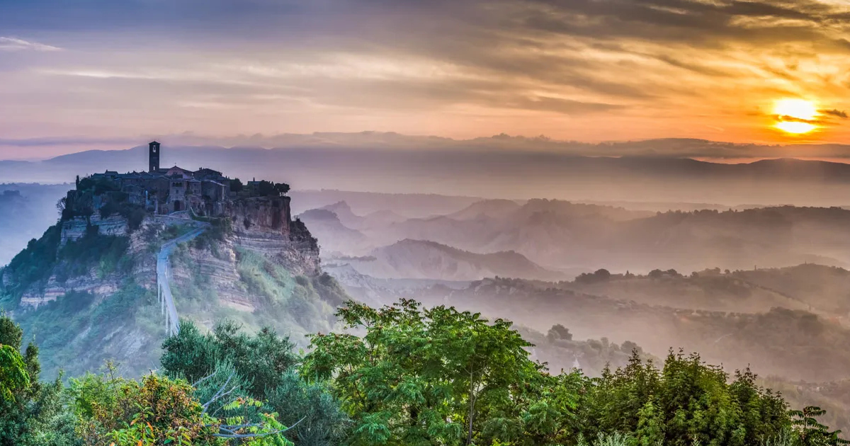 uno sguardo a civita di bagnoregio - nerdface