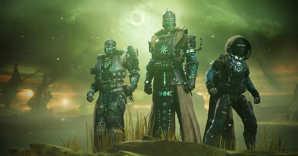 i tre protagonisti del trailer di Destiny 2: la regina dei sussurri - nerdface