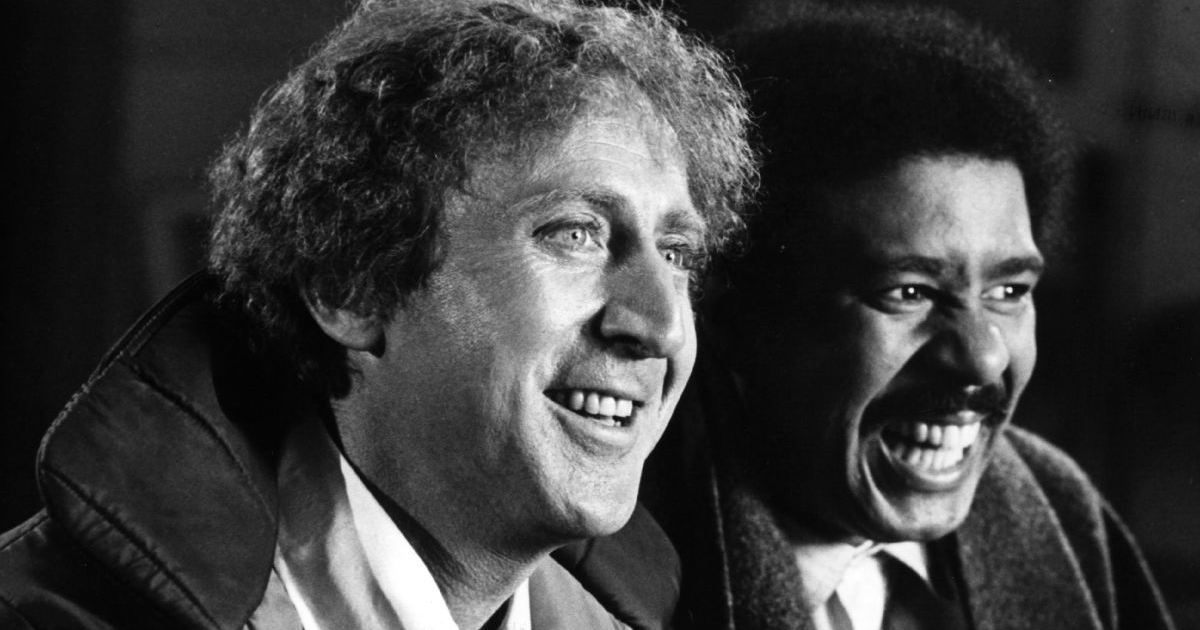 gene wilder e richard pryor sorridono - nerdface