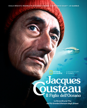 il poster ufficiale mostra cousteau col suo zucchetto di lana rossa - nerdface