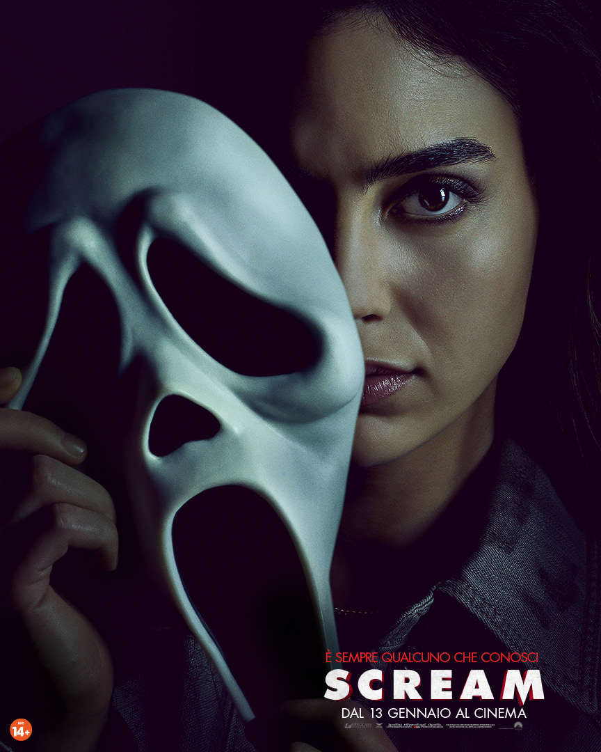 uno dei poster dei personaggi di scream - nerdface