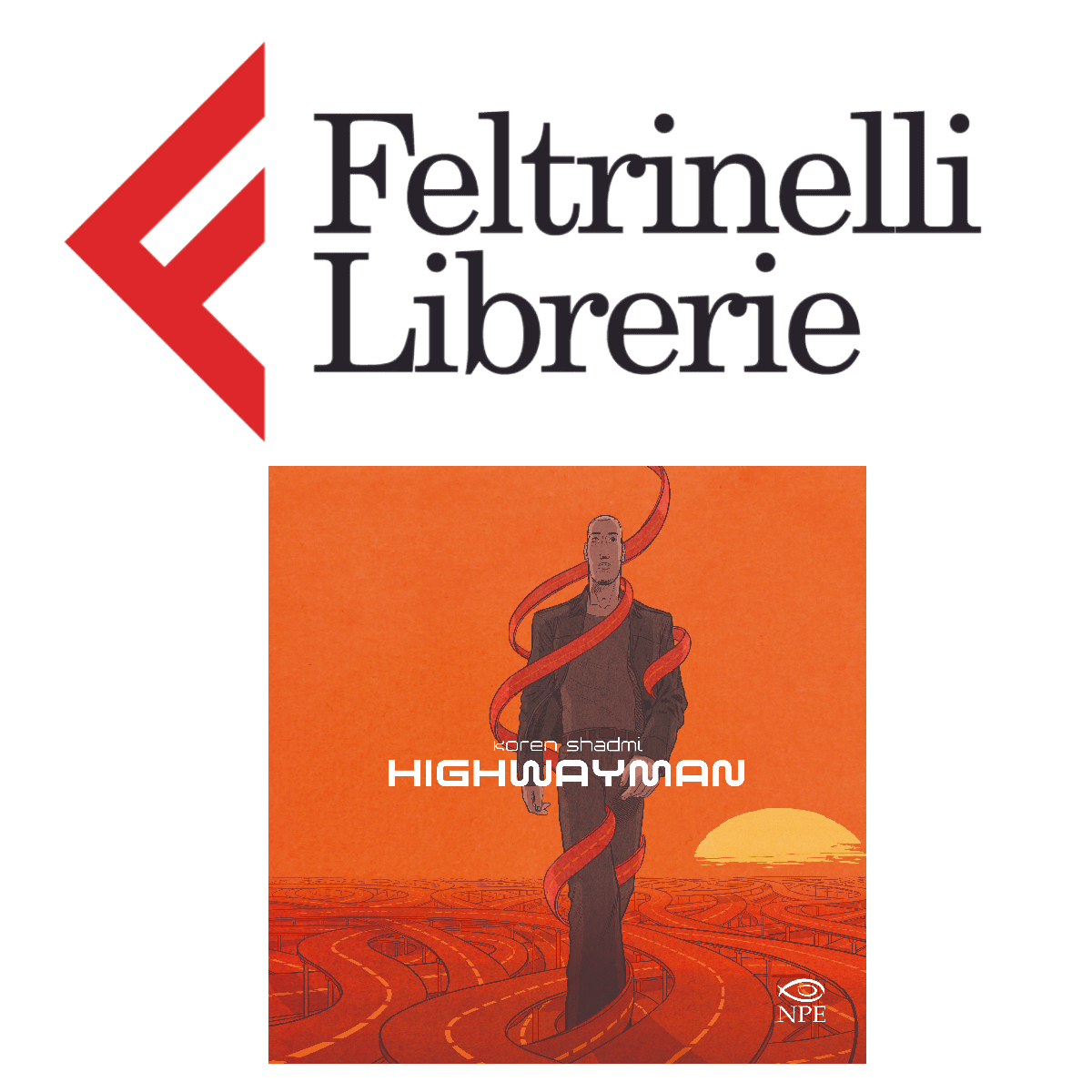 lo shop feltrinelli dove acquistare il fumetto highwayman - nerdface