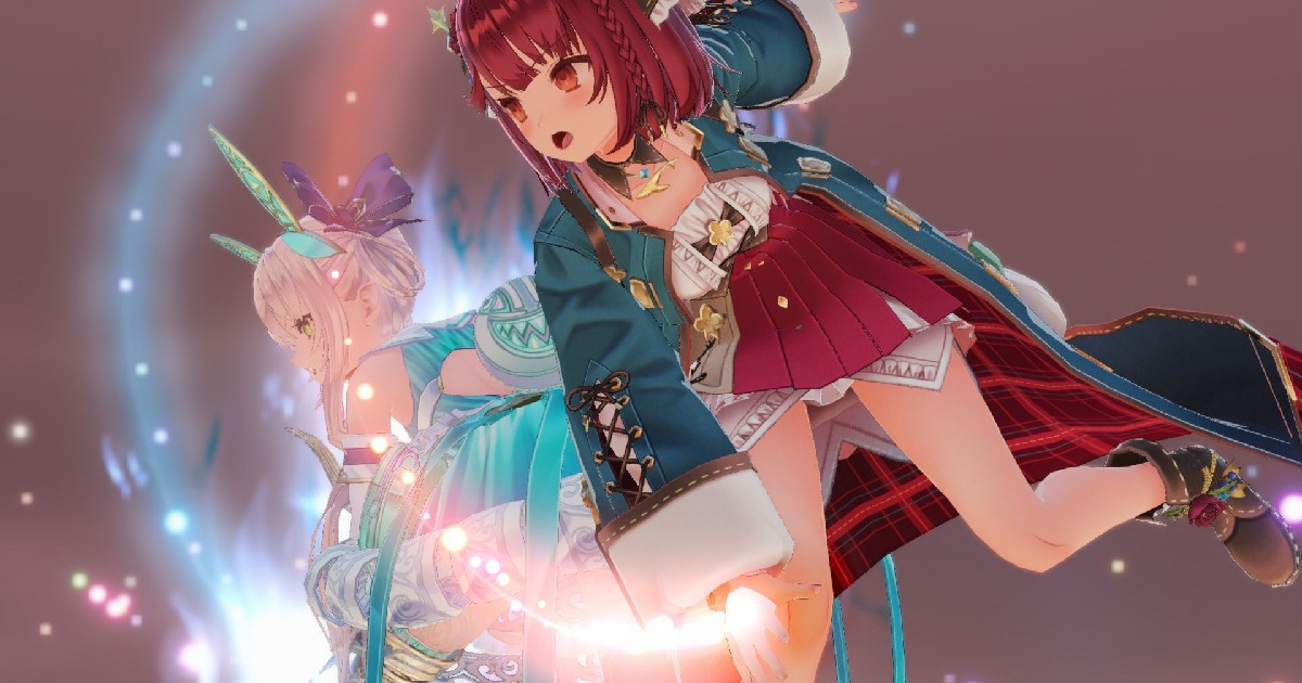 due guerriere di atelier sophie 2 lanciano una magia combinata - nerdface