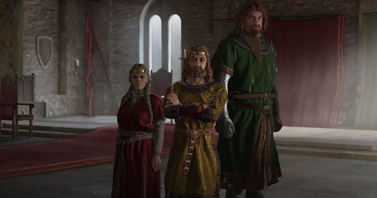 Una delle famiglie reali di crusader kings 3 - nerdface