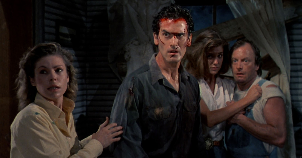 in evil dead ash e i suoi stanno per affrontare il demone della casa - nerdface