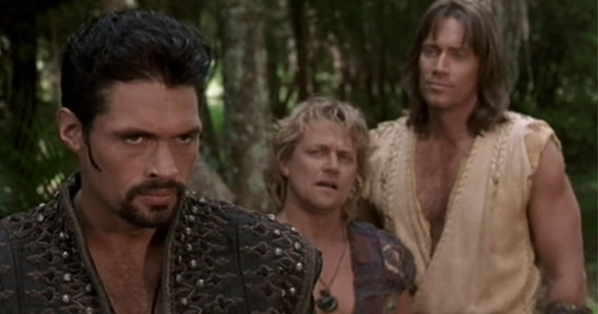 il compianto kevin tod smith nei panni di ares in hercules the legendary journeys - nerdface