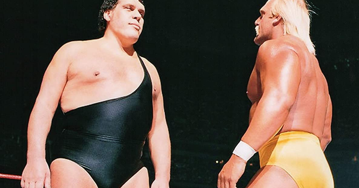 hulk hogan e andré the giant stanno per affrontarsi in un match che farà storia, prima della royal rumble - nerdface