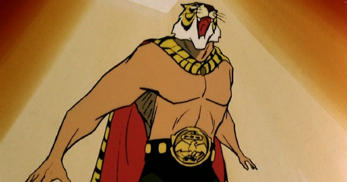 il primo uomo tigre sfoggia sul ring la cintura da campione - nerdface