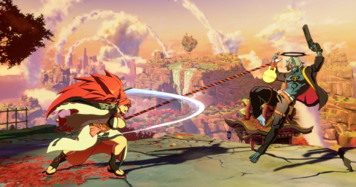 Baiken affronta un nemico con un fendente - nerdface