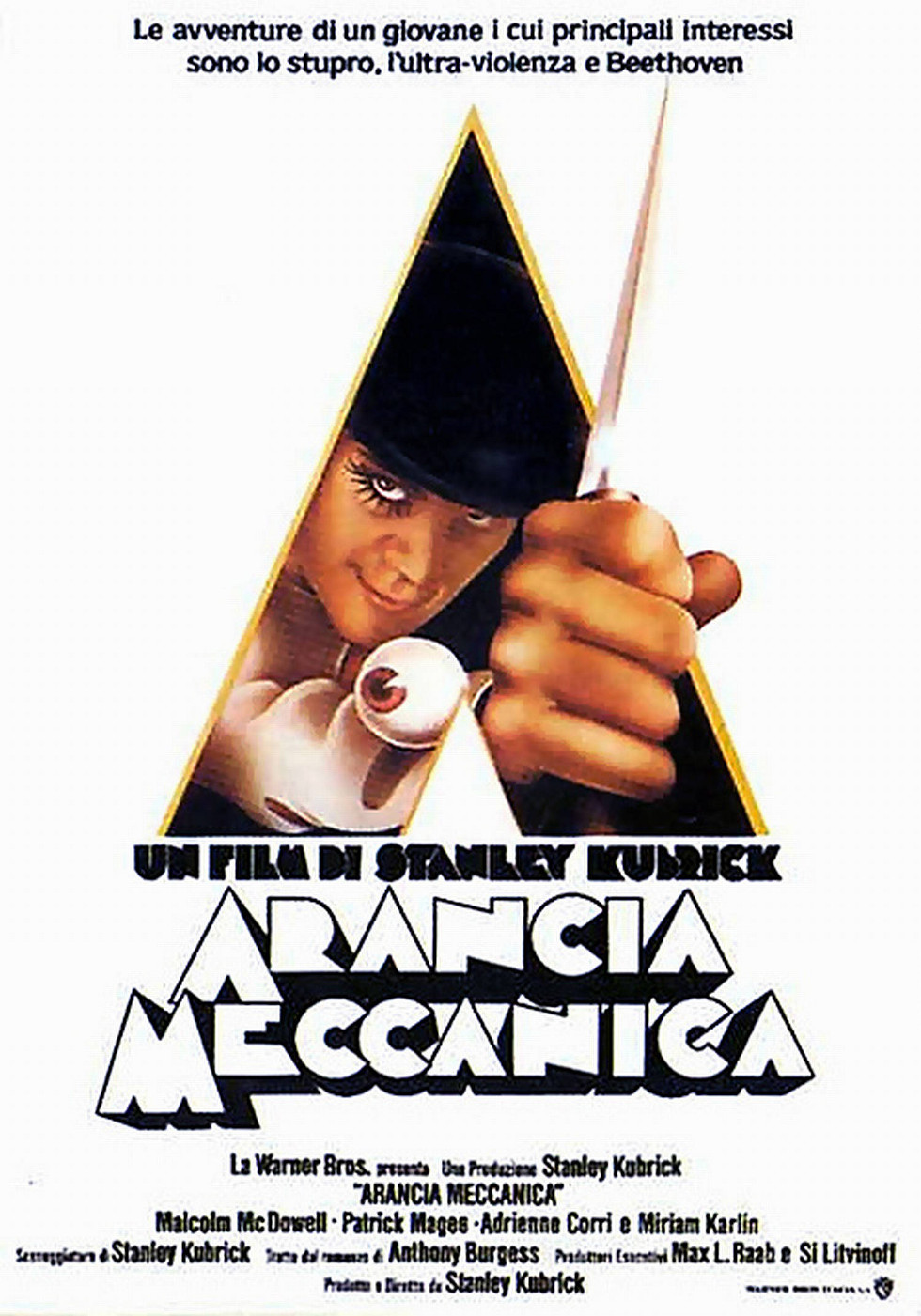 il poster ufficiale del film mostra alex nel suo costume da drugo - nerdface