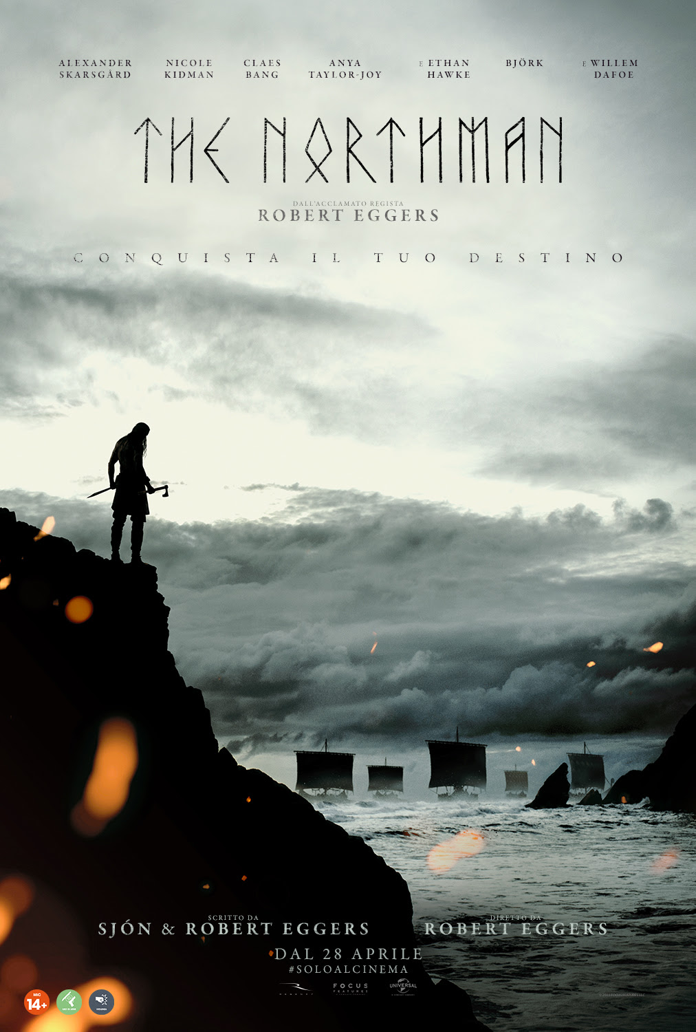 il poster ufficiale di the northman, di cui è appena stato rilasciato il trailer italiano - nerdface