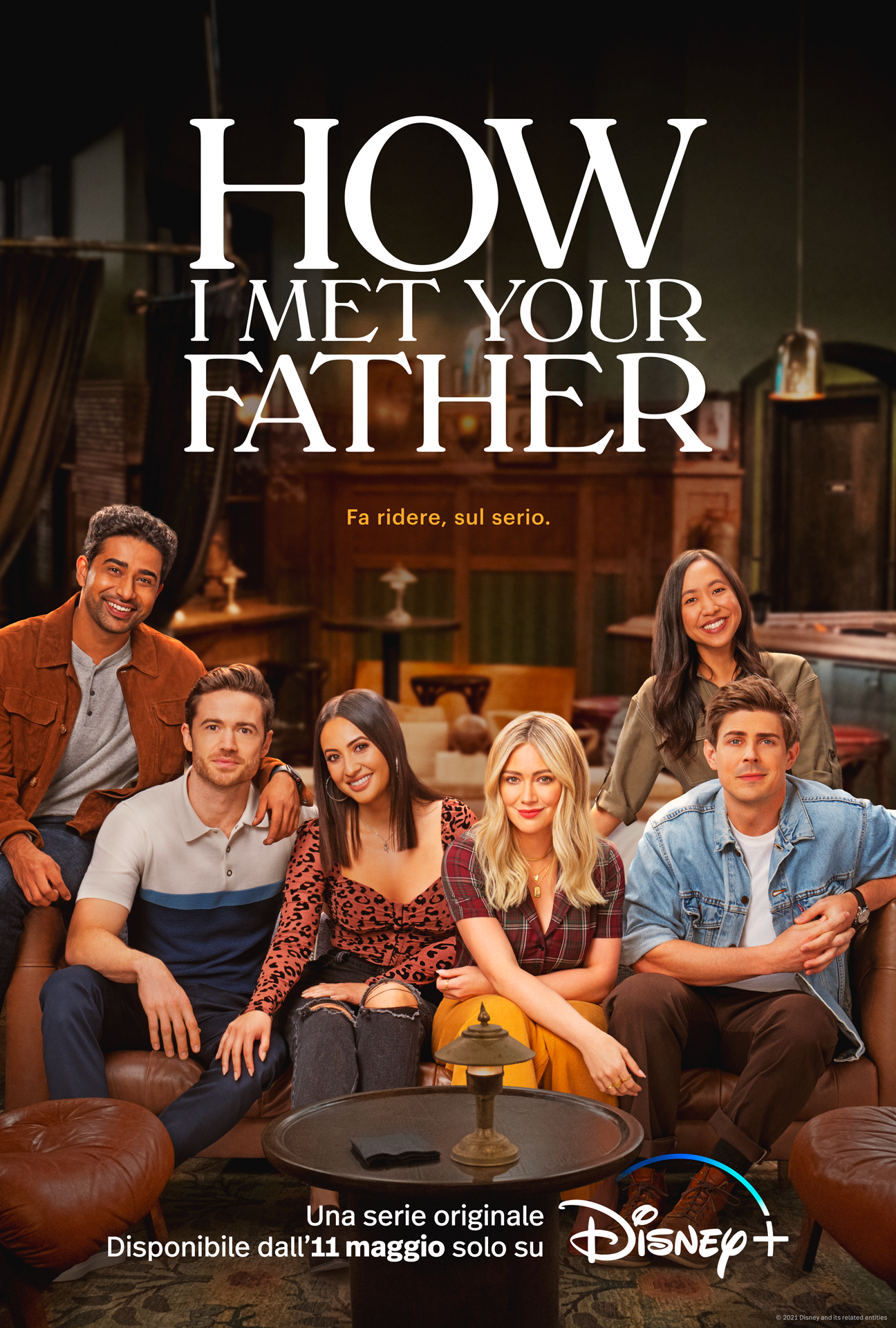 il cast di how i met your father è riunito nel poster della serie - nerdface
