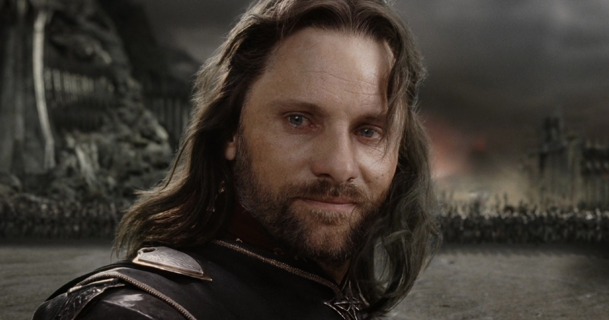 aragorn è pronto ad affrontare l'esercito di sauron - nerdface