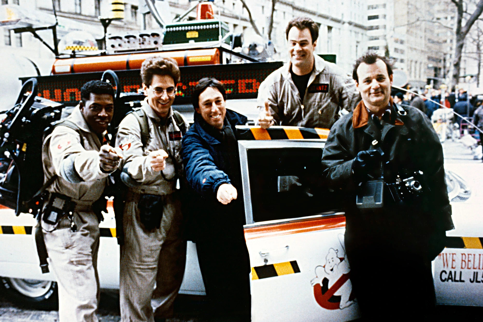 Bill Murray, Dan Aykroyd, Harold Ramis e Ernie Hudson