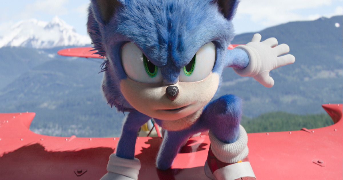 sonic è su un aereo nelle nuove immagini di Sonic 2 - nerdface