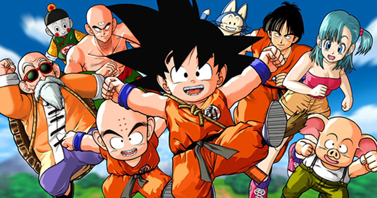 goku e tutti i personaggi della prima stagione di dragon ball - nerdface