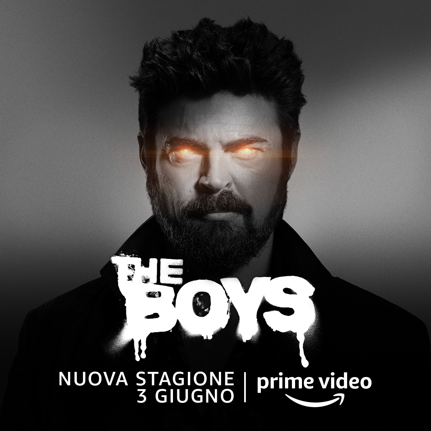 billy butcher ha gli occhi laser nel poster della terza stagione di the boys - nerdface