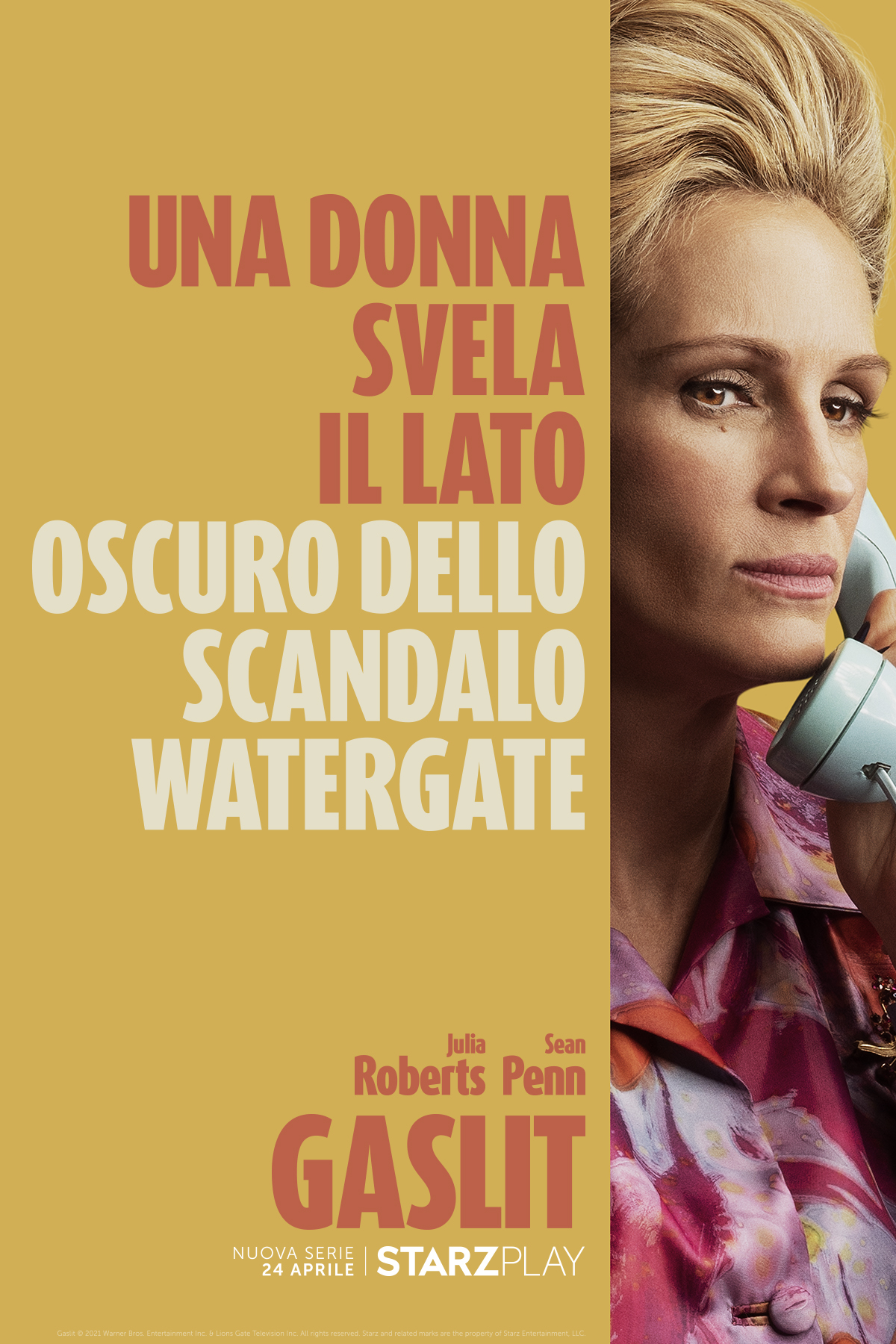 julia roberts nel poster di gaslit - nerdface