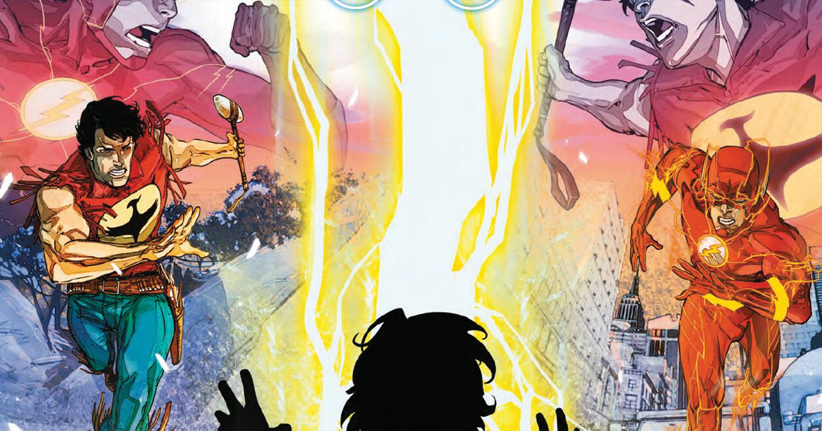 zagor e flash corrono in un'immagine del volume completo in uscita con panini comics - nerdface