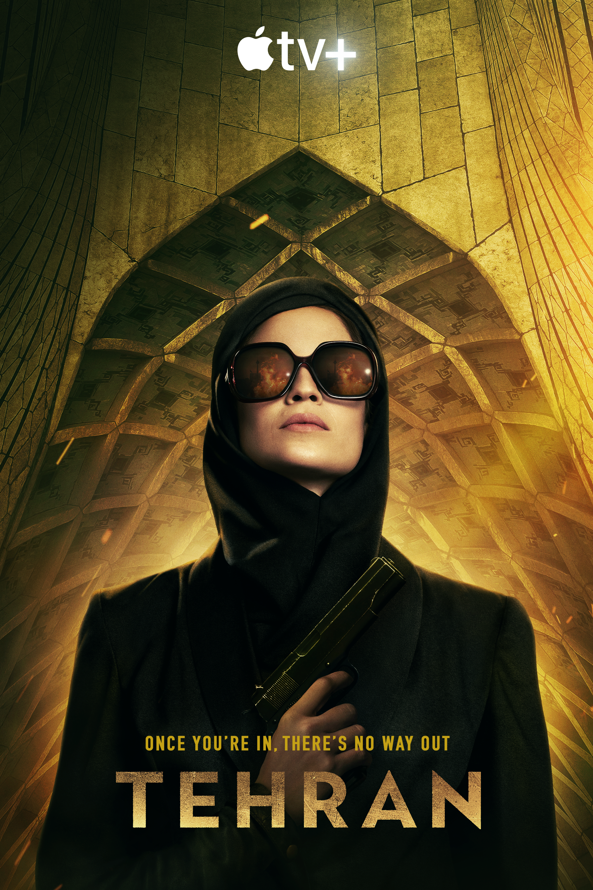 la protagonista di Tehran nel poster ufficiale della seconda stagione - nerdface