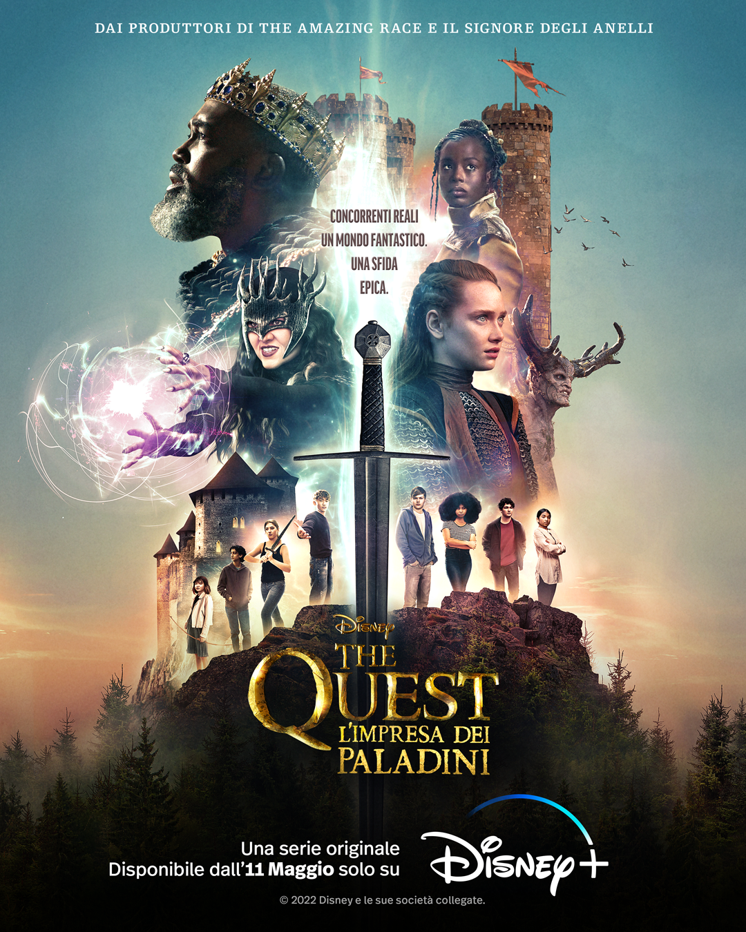 alcuni dei partecipanti al reality fantasy the quest - nerdface