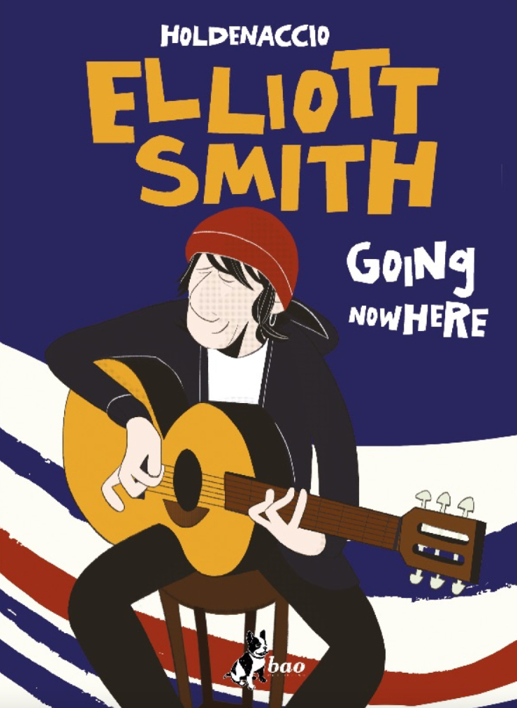 la copertina del fumetto mostra il musicista alla chitarra - nerdface