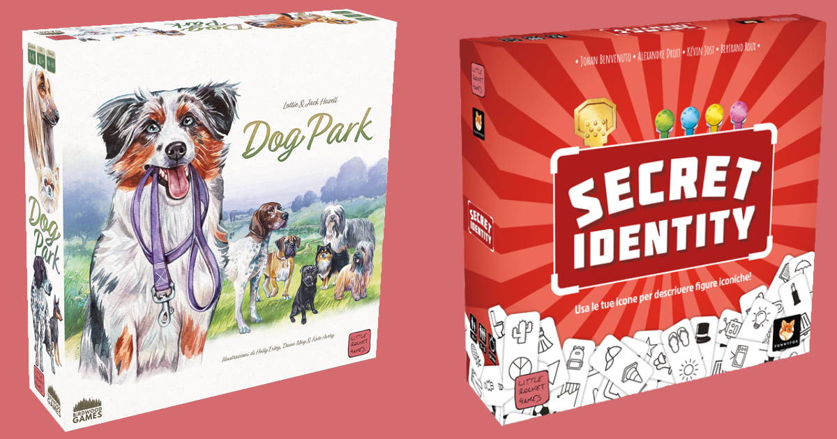 le due scatole di dog park e secret identity - nerdface