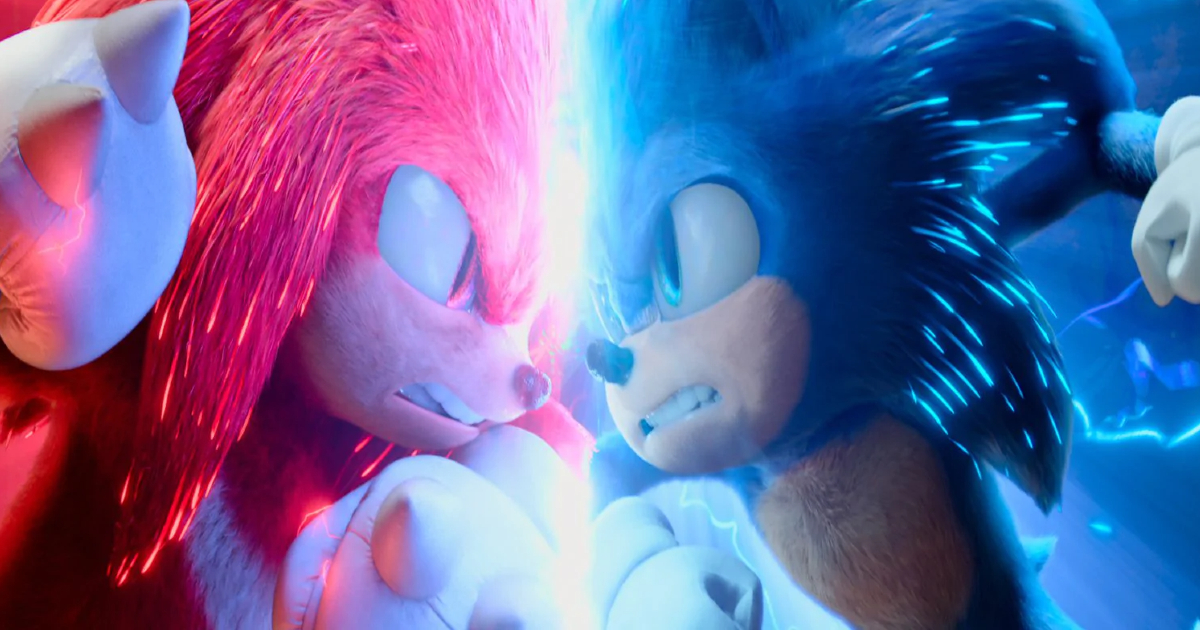 sonic e knuckles sono faccia a faccia - nerdface