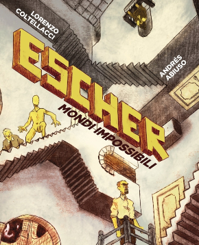 le proverbiali scale di escher sono nella cover del fumetto - nerdface