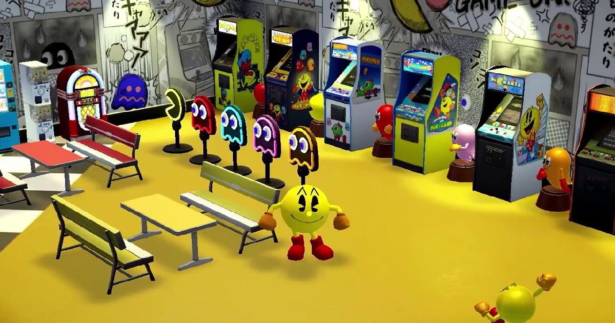 la sala giochi di pac-man museum+ - nerdface