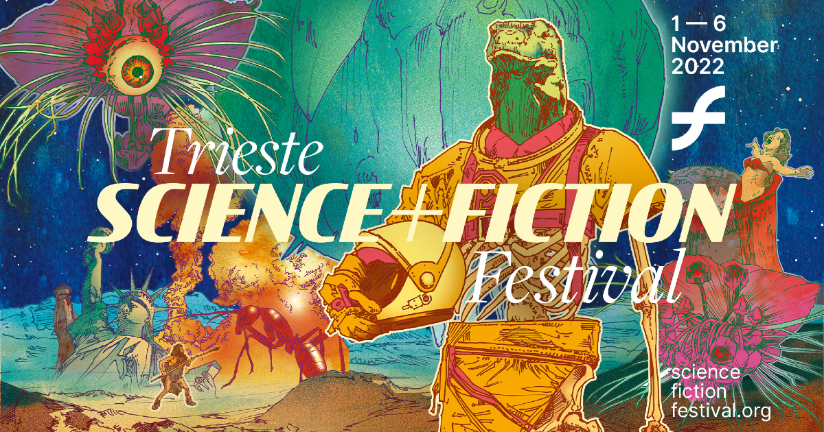 il poster ufficiale del Trieste Science+Fiction Festival - nerdface