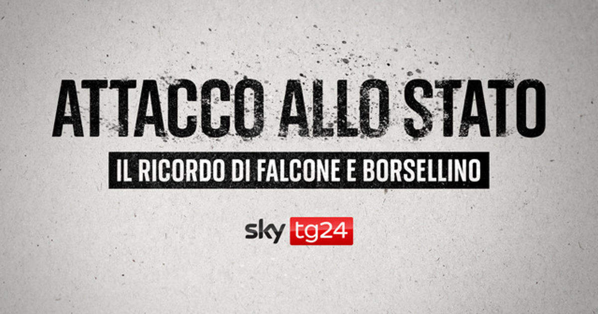 un'immagine promozionale dello speciale di sky su falcone e borsellino - nerdface