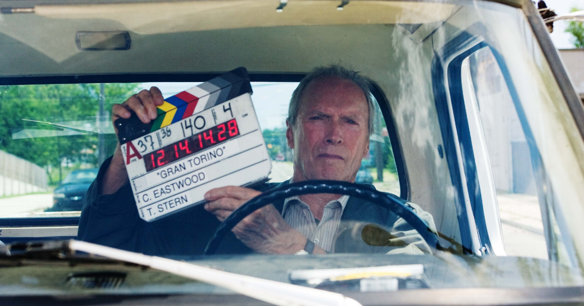 clint eastwood a bordo della gran torino si dà il ciac - nerdface