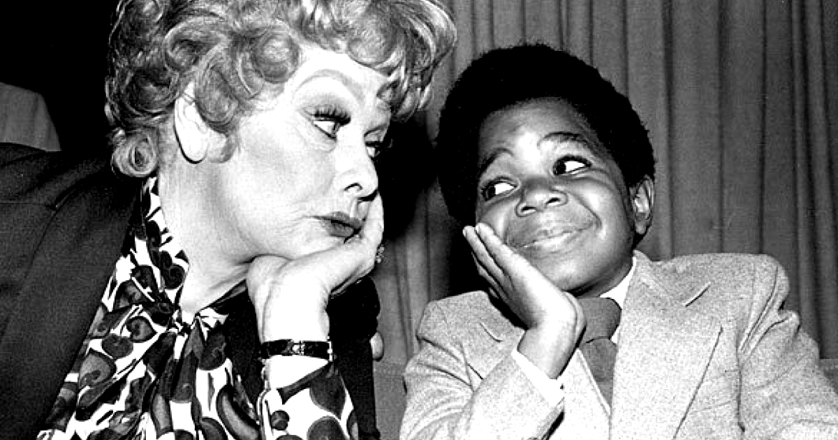 gary coleman e nancy reagan si osservano - nerdface