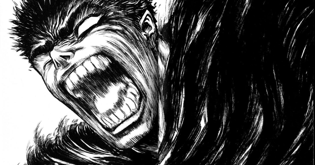 gatsu urla trasfigurato come un demone - nerdface
