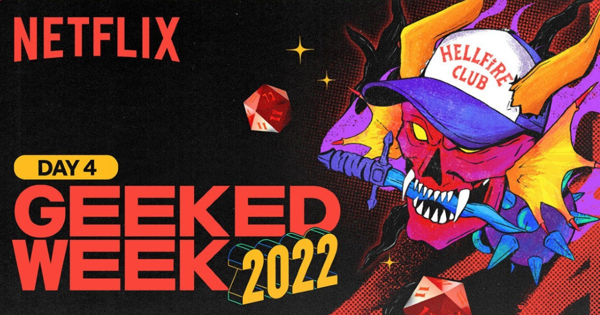 la locandina del day 4 della geeked week dedicato a stranger things - nerdface