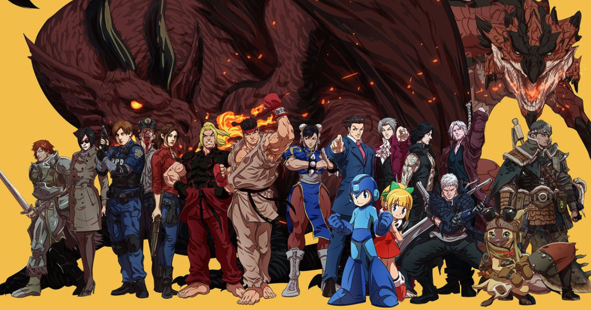 la line up di personaggi dei titoli annunciati durante il capcom showcase - nerdface