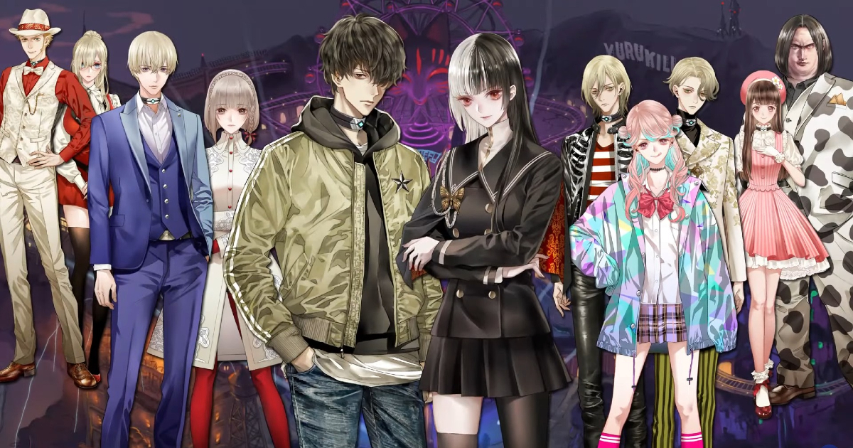 i personaggi di yurukill in un'immagine promozionale del videogame - nerdface