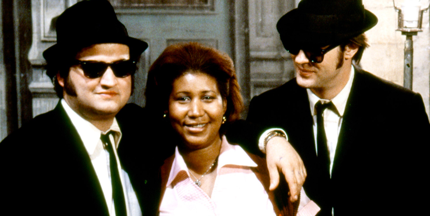 i blues brothers con aretha franklin - nerdface