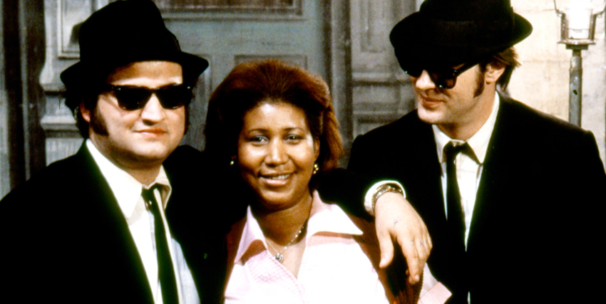 i blues brothers con aretha franklin - nerdface