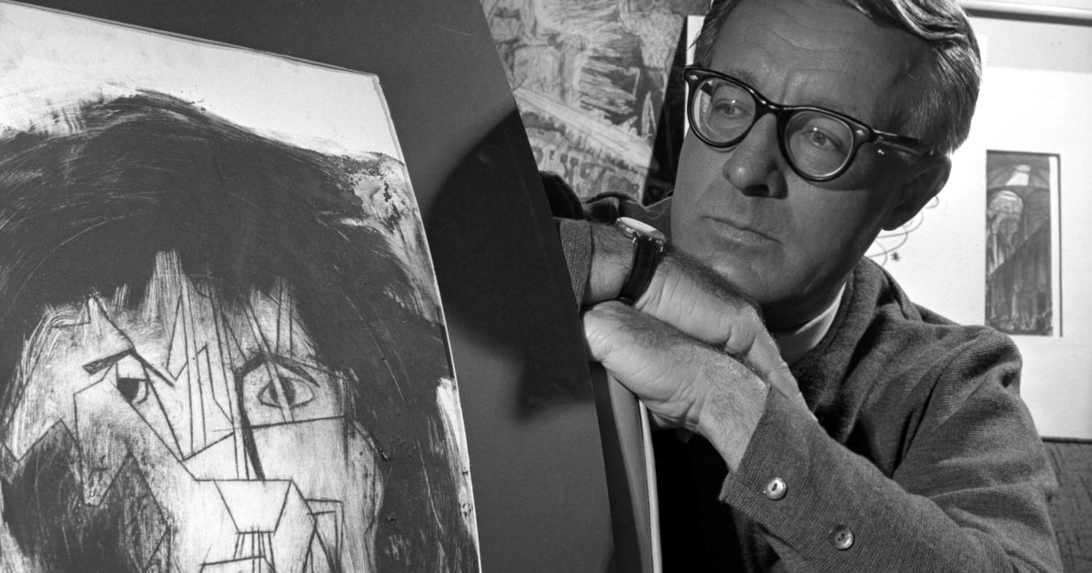 ray bradbury osserva un ritratto - nerdface