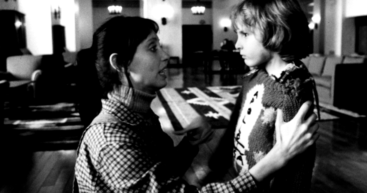 in shining shelley duvall dice qualcosa di importante al figlioletto - nerdface