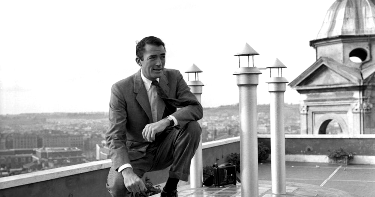 gregory peck è sui tetti di roma - nerdface