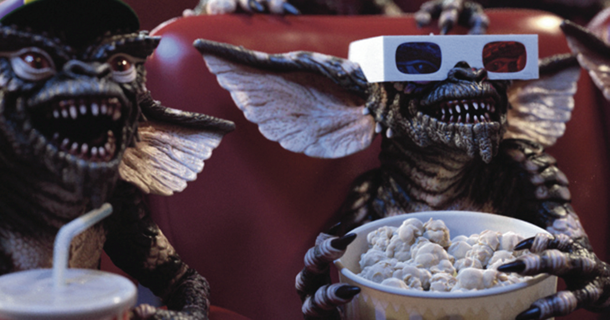 due gremlins sono al cinema - nerdface