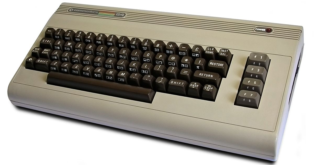 la tastiera del commodore 64 - nerdface