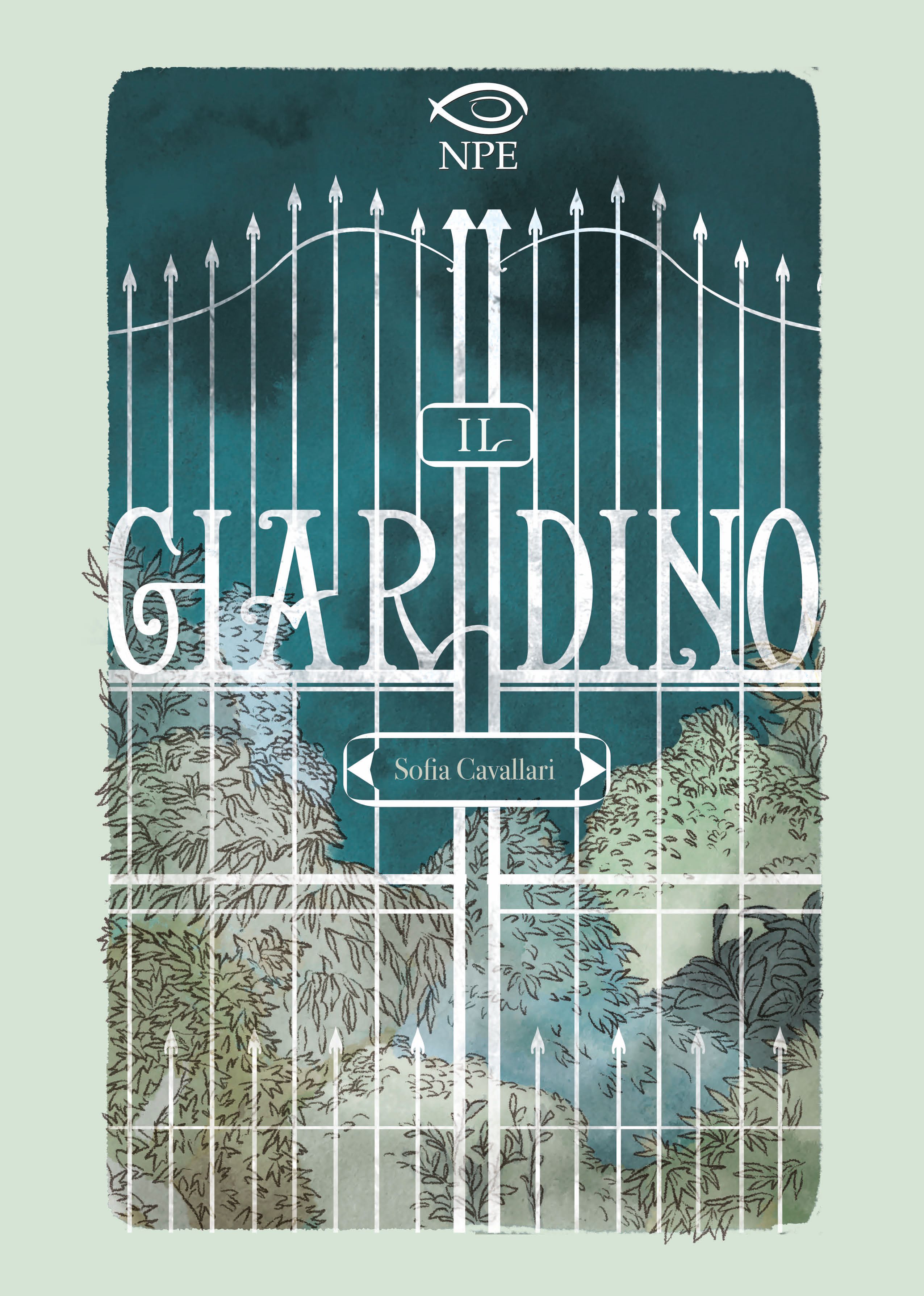 un cancello è in primo piano nella copertina de il giardino - nerdface
